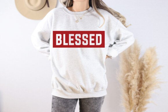 A Blessed T-Shirt Design for Creative Graphics and Crafts