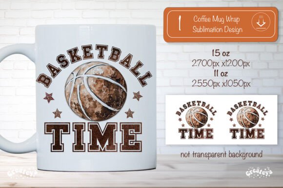 A Designer Reviews Basketball Mug Graphics for Local Brands