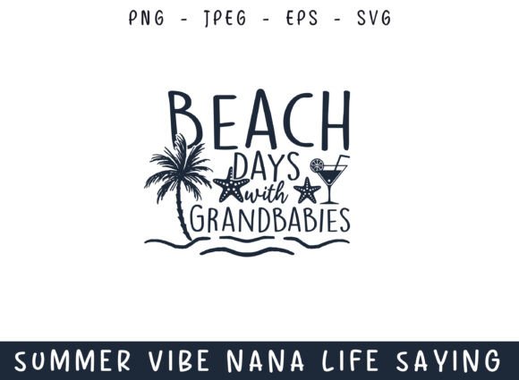 Beach Days Grandchild Summer Vibe Design Review