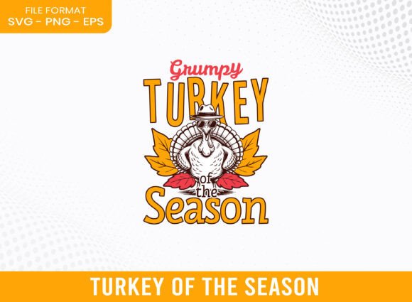 Crafting Seasonal Graphics with a Grumpy Turkey SVG
