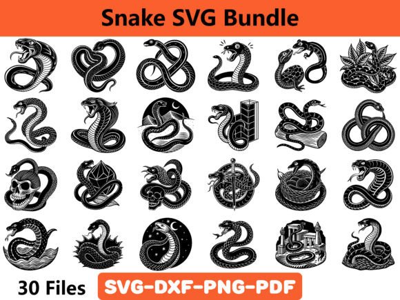 Crafting Visual Impact: Snake Graphics for Editorial Content