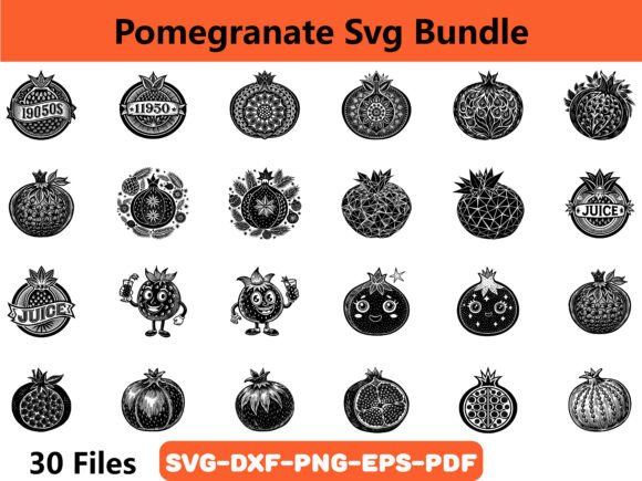 Evaluating a Pomegranate SVG Bundle for Local Business Graphics and Crafts