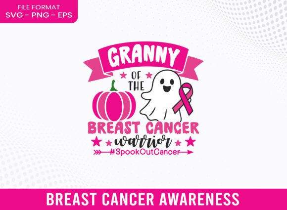 Granny of Breast Cancer Awareness SVG for Graphics and Crafts
