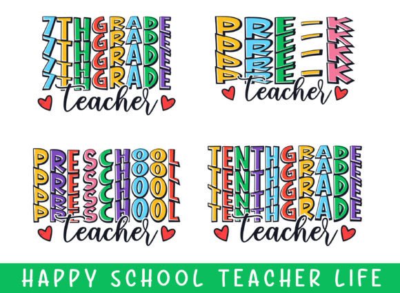 Teacher Life SVG Design for Crafty Small Business Brands